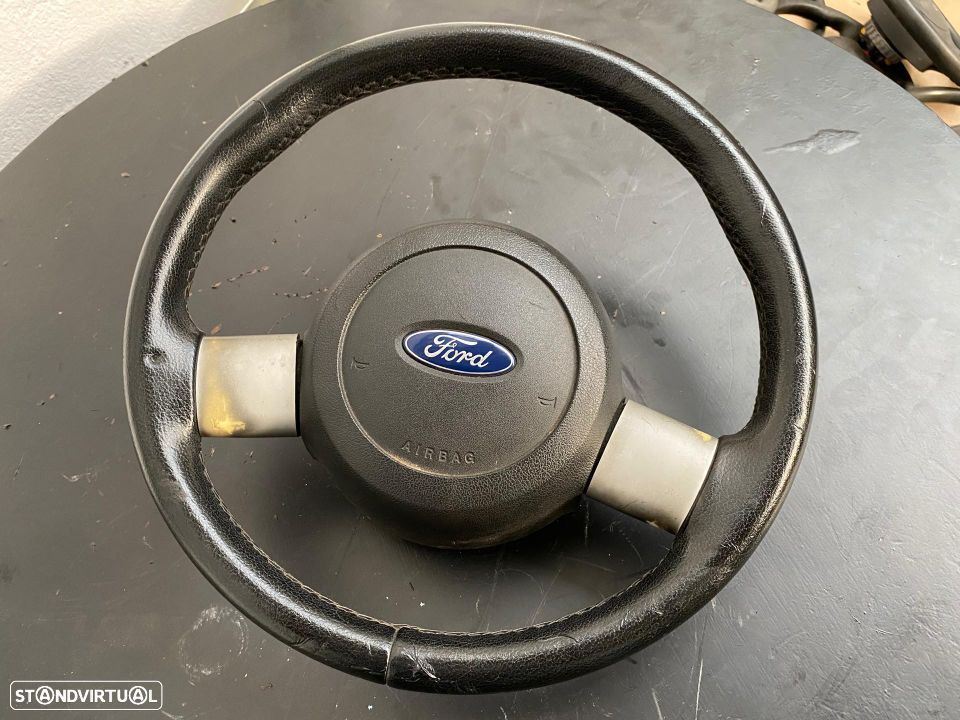 VOLANTE GUIADOR FORD KA STREET PELE AIRBAG ORIGINAL - 1