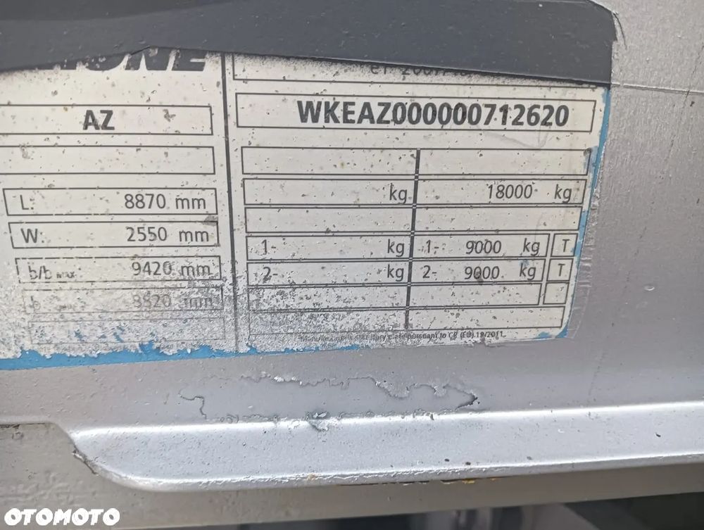 Krone Krone Przyczepa burtowa KRONE 2016r - import z Niemiec dwuosiowa dwu osiowa - 12