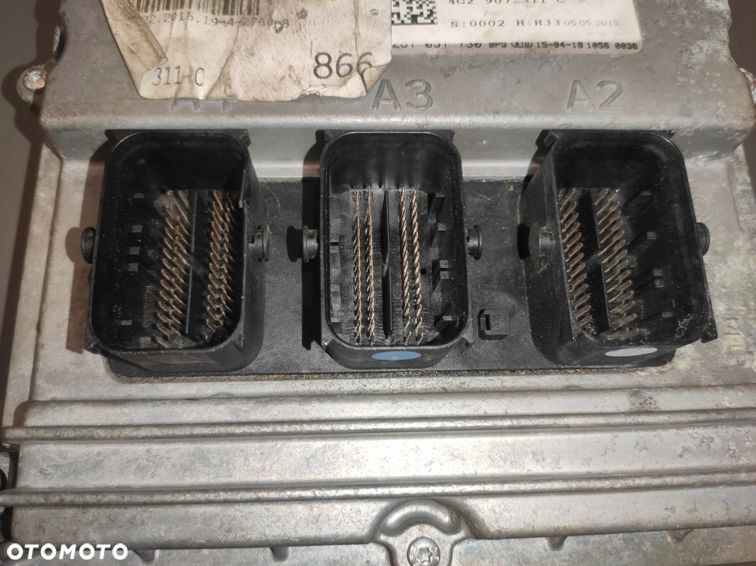 AUDI A7 4G8 3.0 TDI CRTE KOMPUTER ECU STEROWNIK SILNIKA ORYGINAŁ - 6