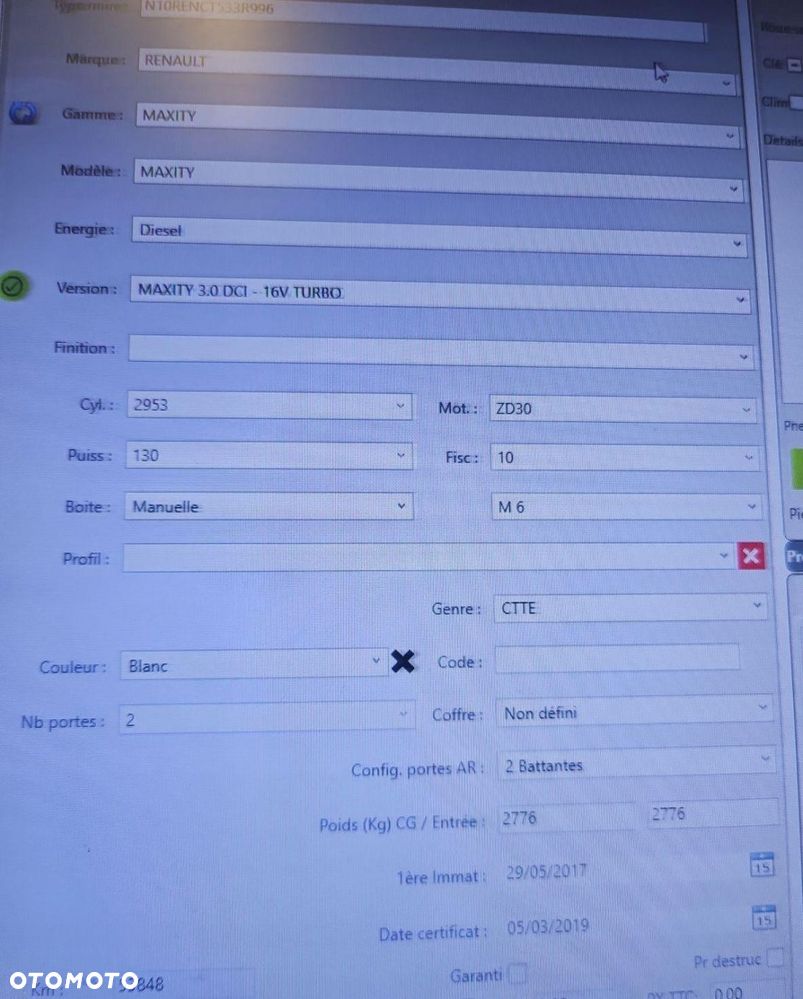 silnik kompletny renault maxity cabstar 3.0 dci dxi zd30 130 km euro 6 15- - 8