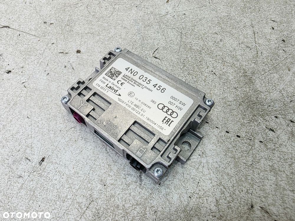 MODUŁ ANTENOWY WZMACNIACZ SYGNAŁU TELEFONU AUDI A6 C8 4N0035456 - 3