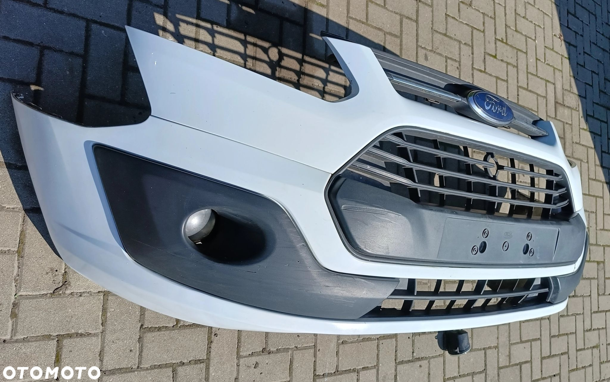 Transit Custom zderzak przedni przód kompletny kolor: AA Ford - 3
