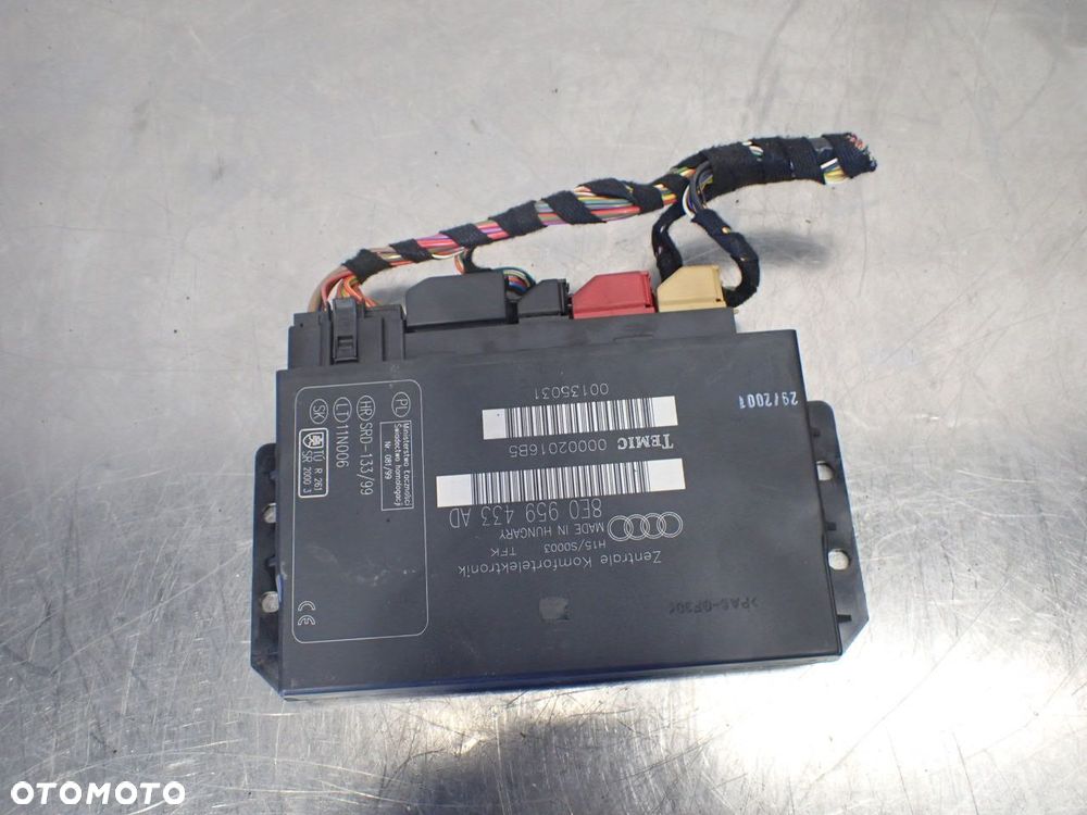 MODUŁ KOMFORTU AUDI A4 B6 1.9 - 1