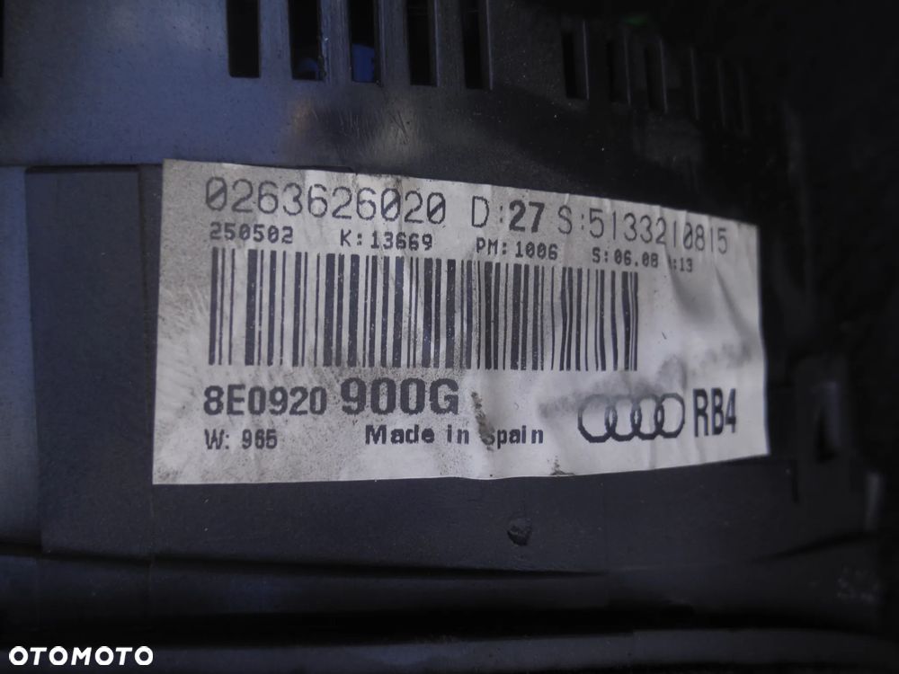 STEROWNIK AUDI A4 1.9 TDI 0281010960 038906019JE ZESTAW STARTOWY - 4