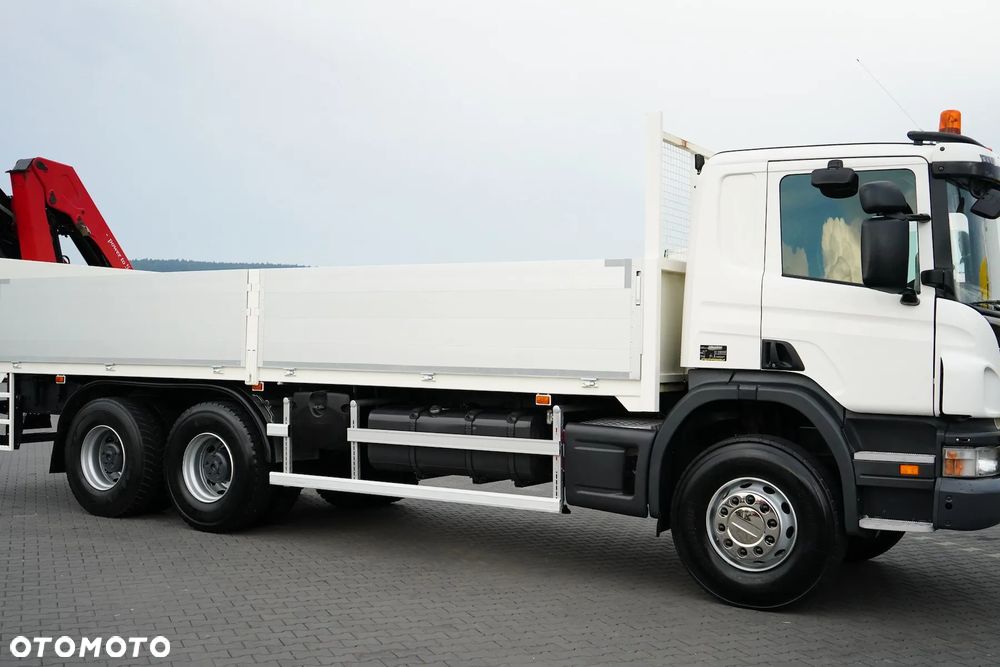 Scania / P 360 / 6 X 4 / SKRZYNIOWY + HDS / HMF 1730 K3 / RETARDER / ROTATOR / PILOT - 36