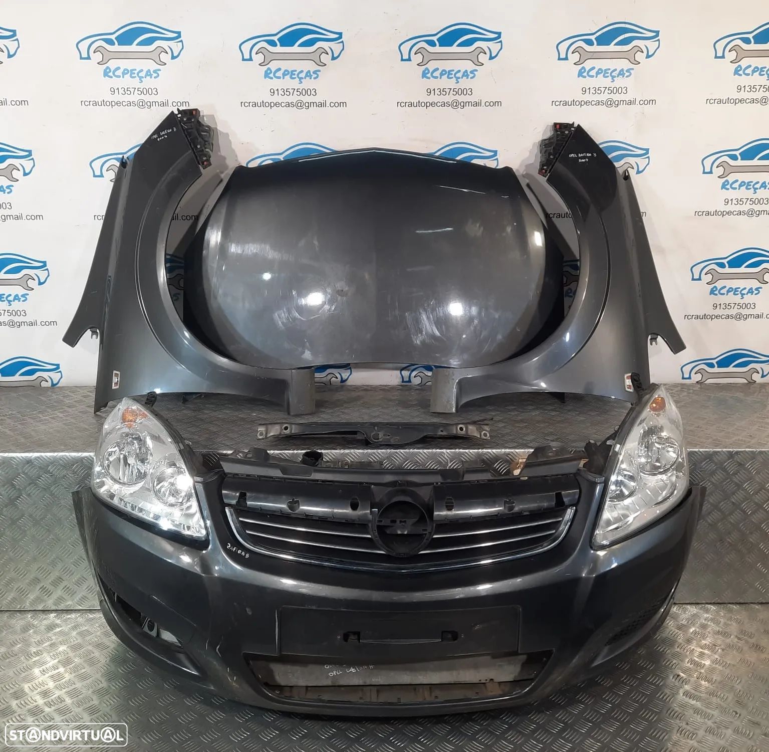 FRENTE COMPLETA OPEL ZAFIRA B A05 CAPOT PARACHOQUES GUARDA-LAMAS OTICAS RADIADOR - 1