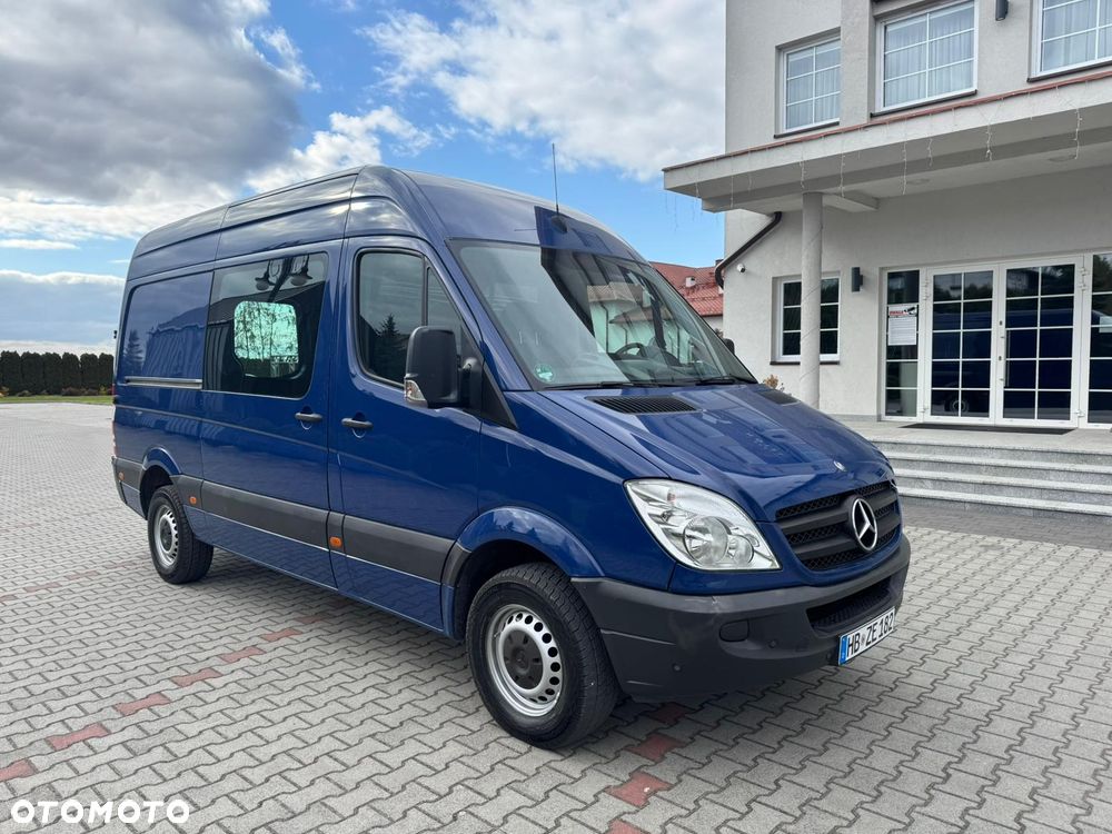 Mercedes-Benz Sprinter 313 L2H2 Klimatyzacja Elektryka Furgon 3os 2xPdc Hak - 3