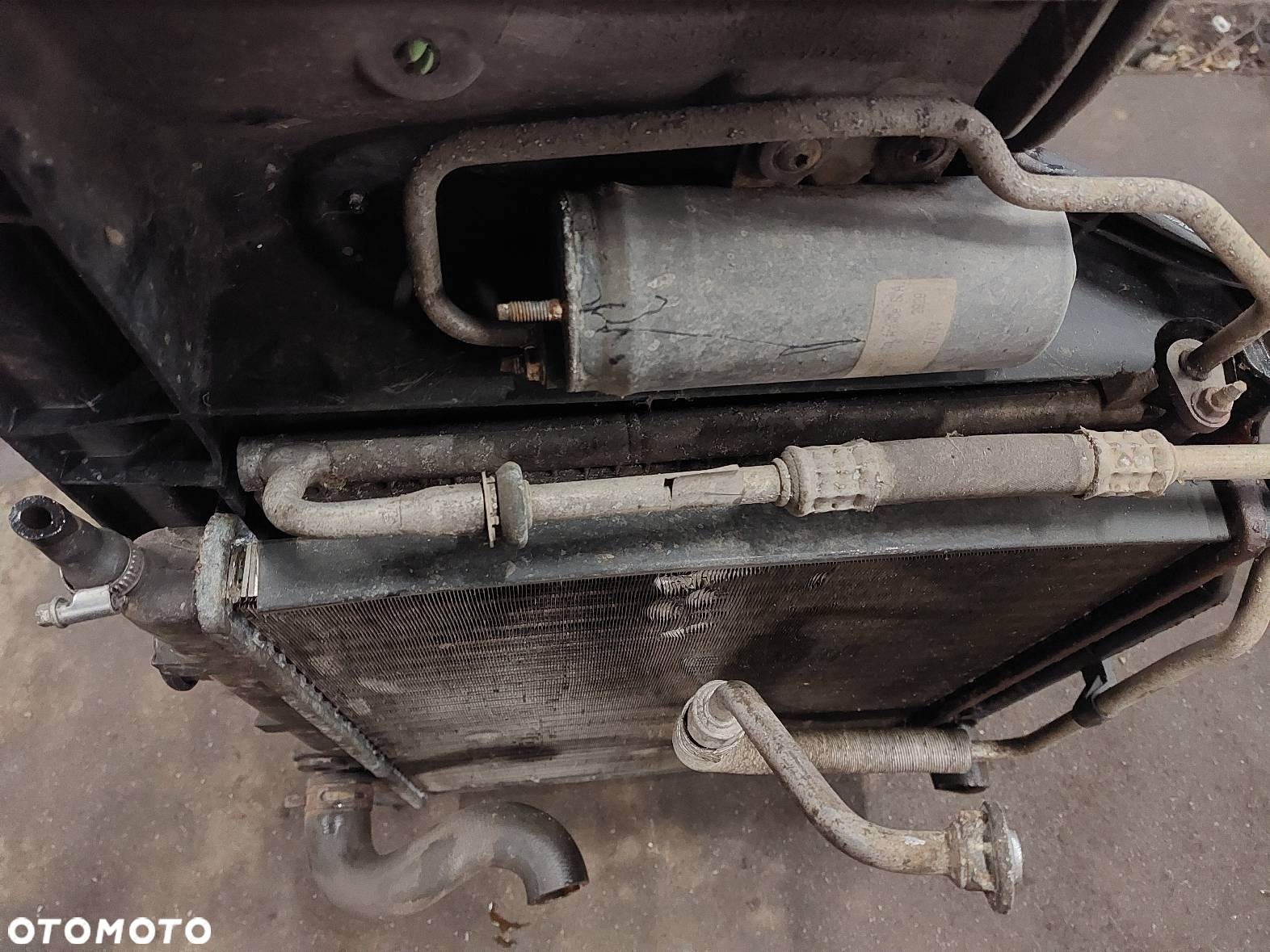 PAS PRZEDNI WZMOCNIENIE CZOŁOWE + CHŁODNICE PEUGEOT 206 1.4 8V - 3