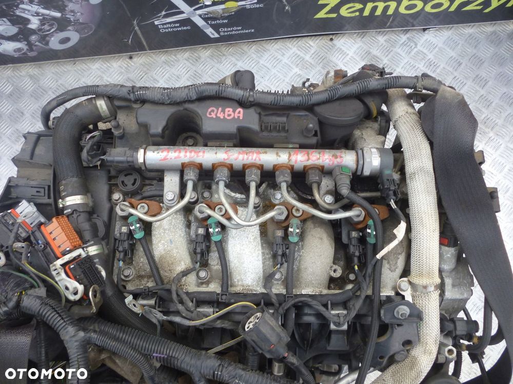 SILNIK KOMPLETNY FORD S-MAX 2.2 TDCI Q4BA 136 TYS - 2