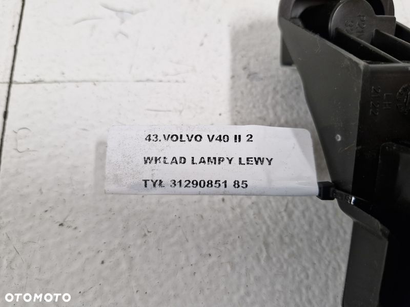 volvo v40 2 ii wkład lampy lewy tył tylny 31290851 - 4