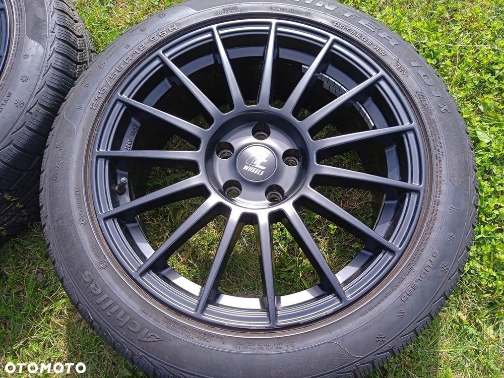 Felgi aluminiowe 5x114,3 Honda Civic C-RV Hyundai i30 i40 Kona opony zima - 5