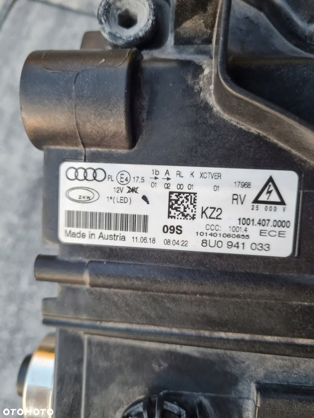 AUDI Q3 RSQ3 8U0 8U LIFT Lampy przód Full Led DYNAMIC 8U0941033 8U0941034 - 13