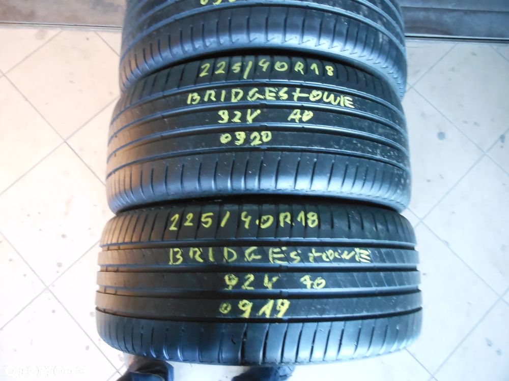 Opony 225/40r18 bridgestone turanza t005 6mm lato komplet - 3