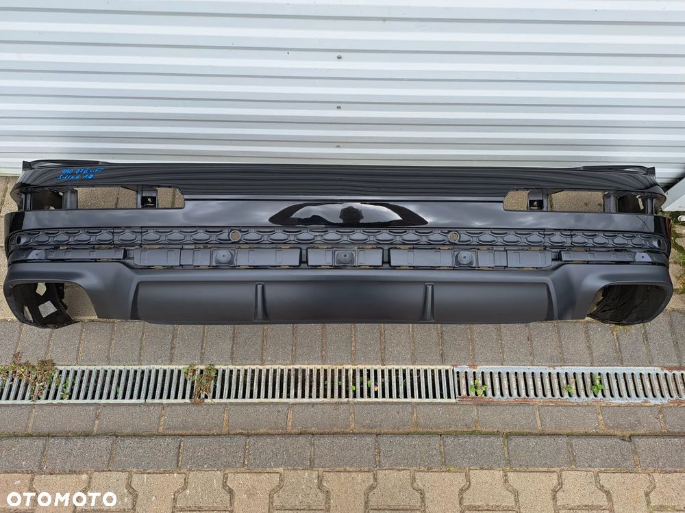 Zderzak tylny Tył Audi Q7 II Lift S-line 4M 4M0807511 - 1