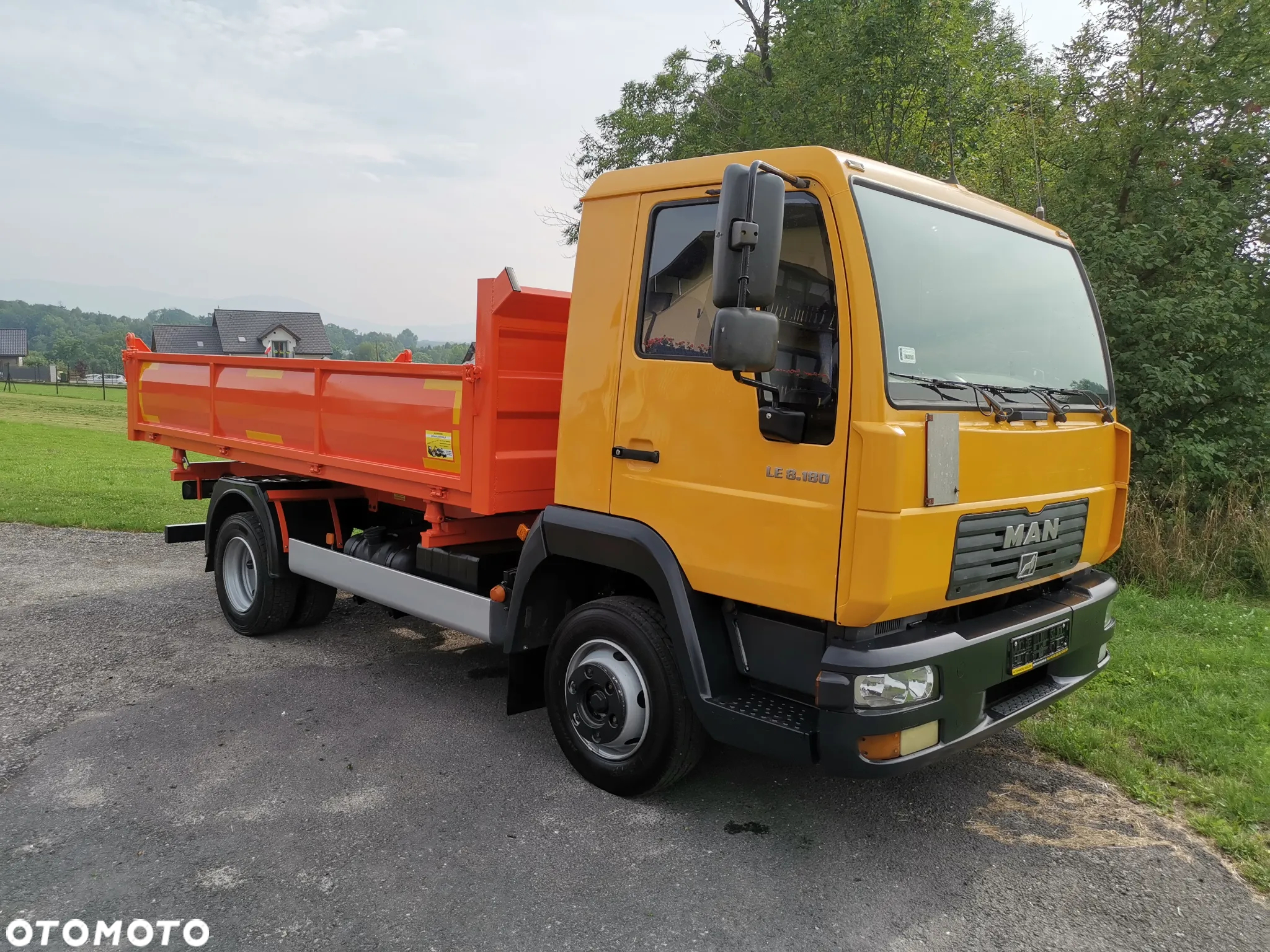 MAN LE 8.180 L2000 NOWA WYWROTKA WYWROT KIPER 3S! JAK NOWY! ZOBACZ! tgl - 11