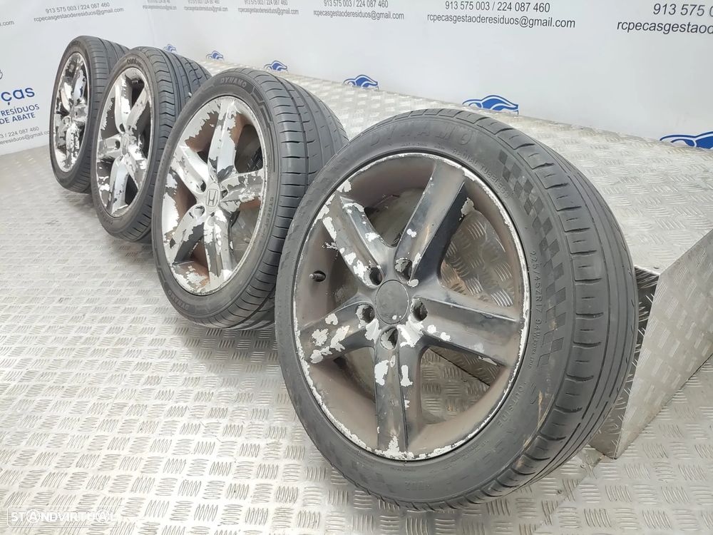 Conjunto Jantes 17 Originais Honda Civic 8 VIII FK 7J ET55 5x114,3J - 6
