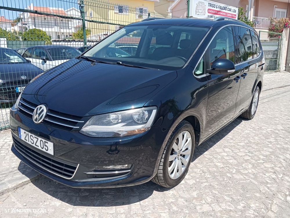 VW Sharan 2.0 TDI Blue Highline DSG - 1