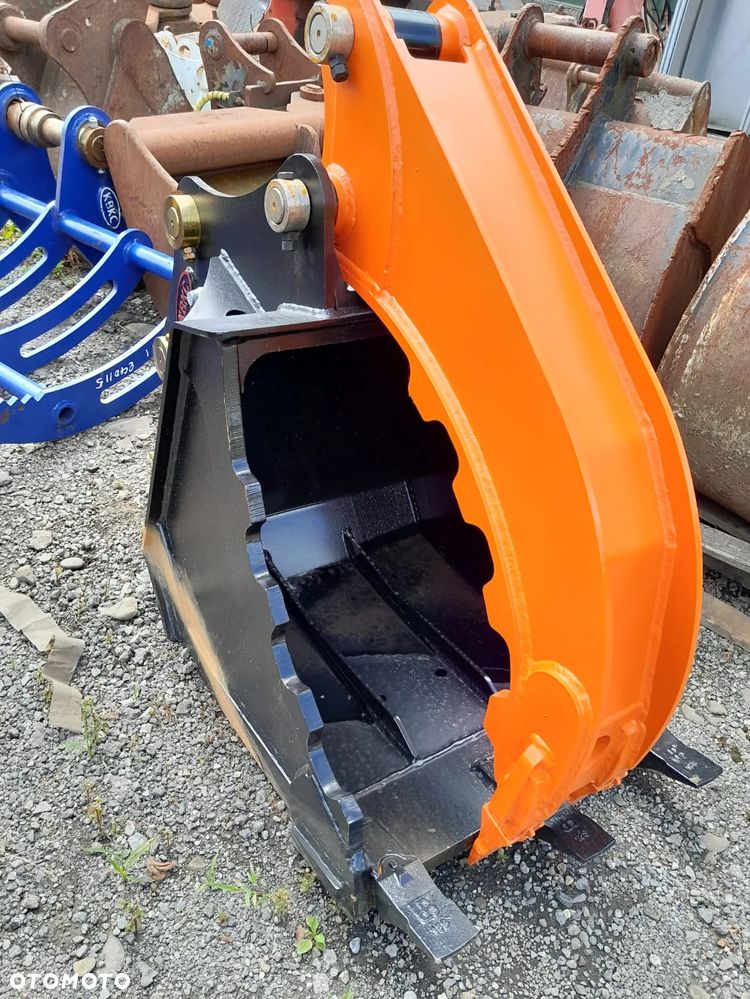 Łyżka hydrauliczna dociskowa, dociskająca z łapą z pazurem z chwytakiem dociskowym KBKC o szerokość 55cm, fi45mm fi60mm. NOWA!!! - 4