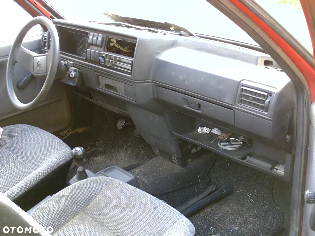 Vw golf 2 II na czesci3d 1,6benz,maska blotniki drzwi pas dywany kokpit lampy,szyby,belka instalacja - 12