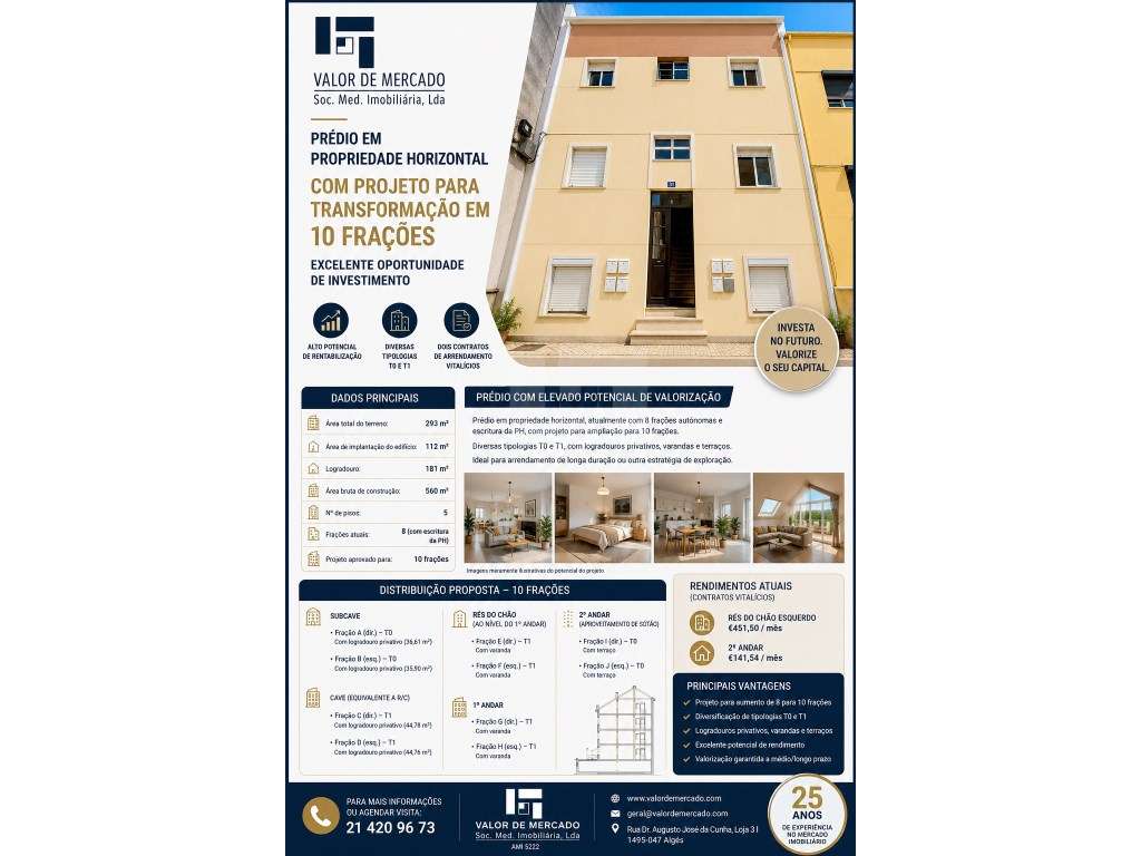 Prédio com 8 Frações e Projeto Aprovado para 10 Frações - Grande imagem: 2/13