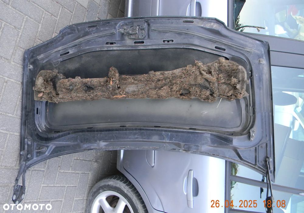 maska silnika VW TOURAN CADDY III 03-08  CZARNA zawiasy - 7