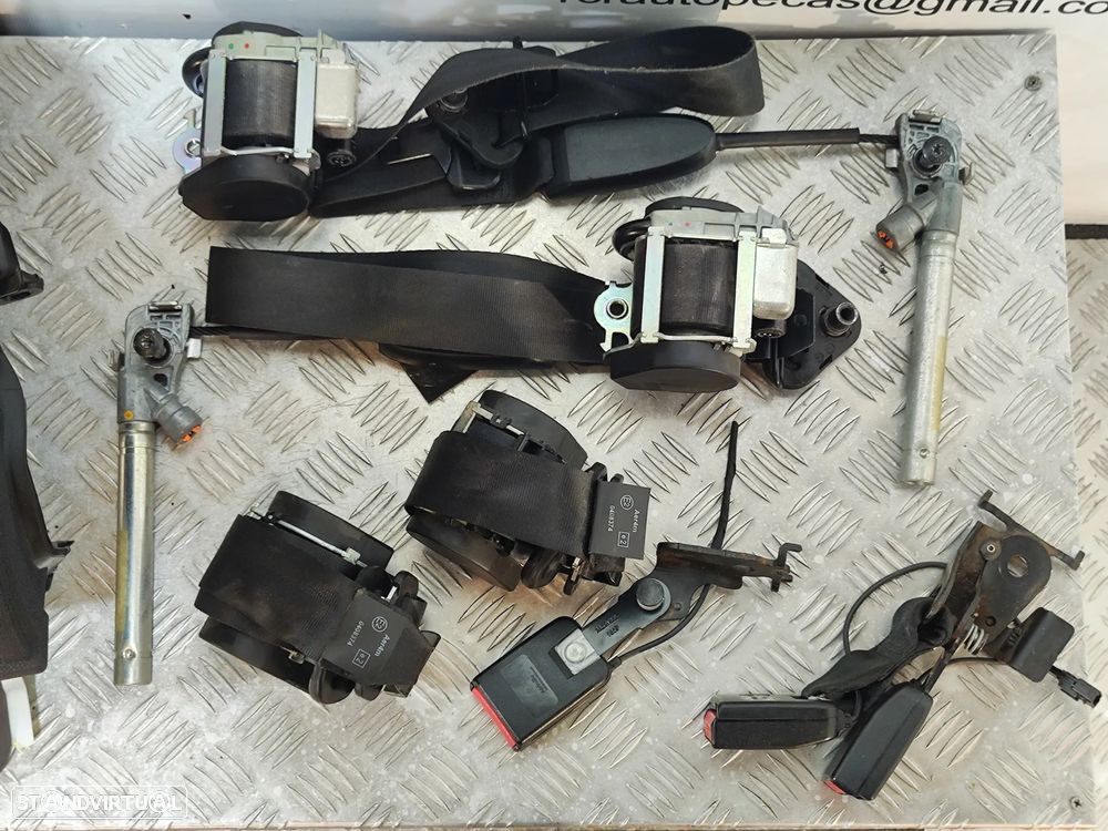 CONJUNTO KIT AIRBAGS AIRBAG TABLIER RENAULT MEGANE III 3 MK3 FASE 1 GRANDTOUR TOURER CARRINHA HATCHBACK CARRO - 7