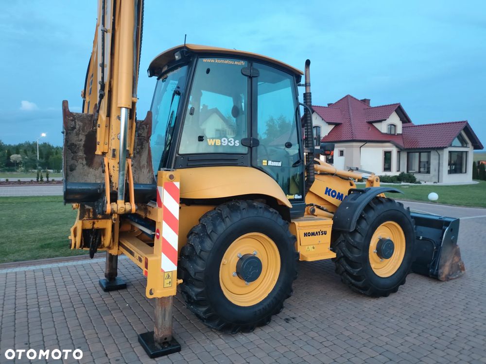 Komatsu WB93 S5 / RÓWNE KOŁA / SPROWADZONA / KOPARKO-ŁADOWARKA / - 5