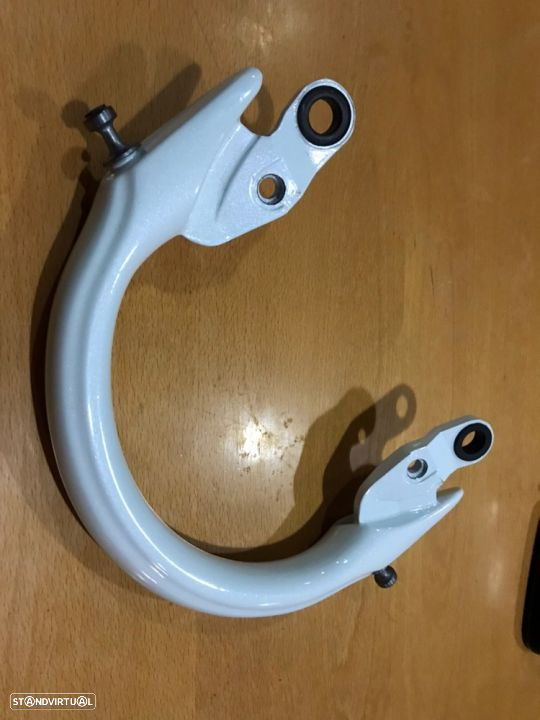 peças para suzuki hayabusa 2008 até 2016  carenagens Guarda Lamas pega pendura escape coletor espelhos - 10