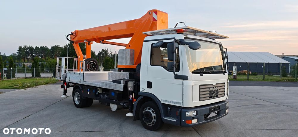 MAN Podnośnik koszowy Wumag WT270 Man TGL WT 270 2007r zwyżka ruthmann palfinger bison - 4