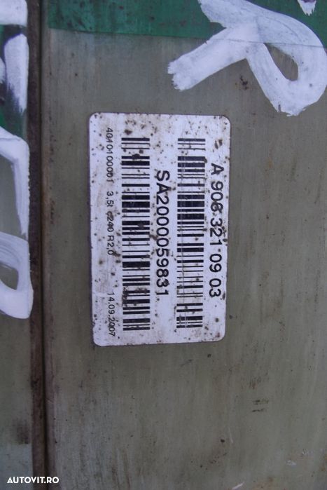 Arcuri fata Mercedes Sprinter 2006-2018 arcuri fata VW Crafter Fibra - 1