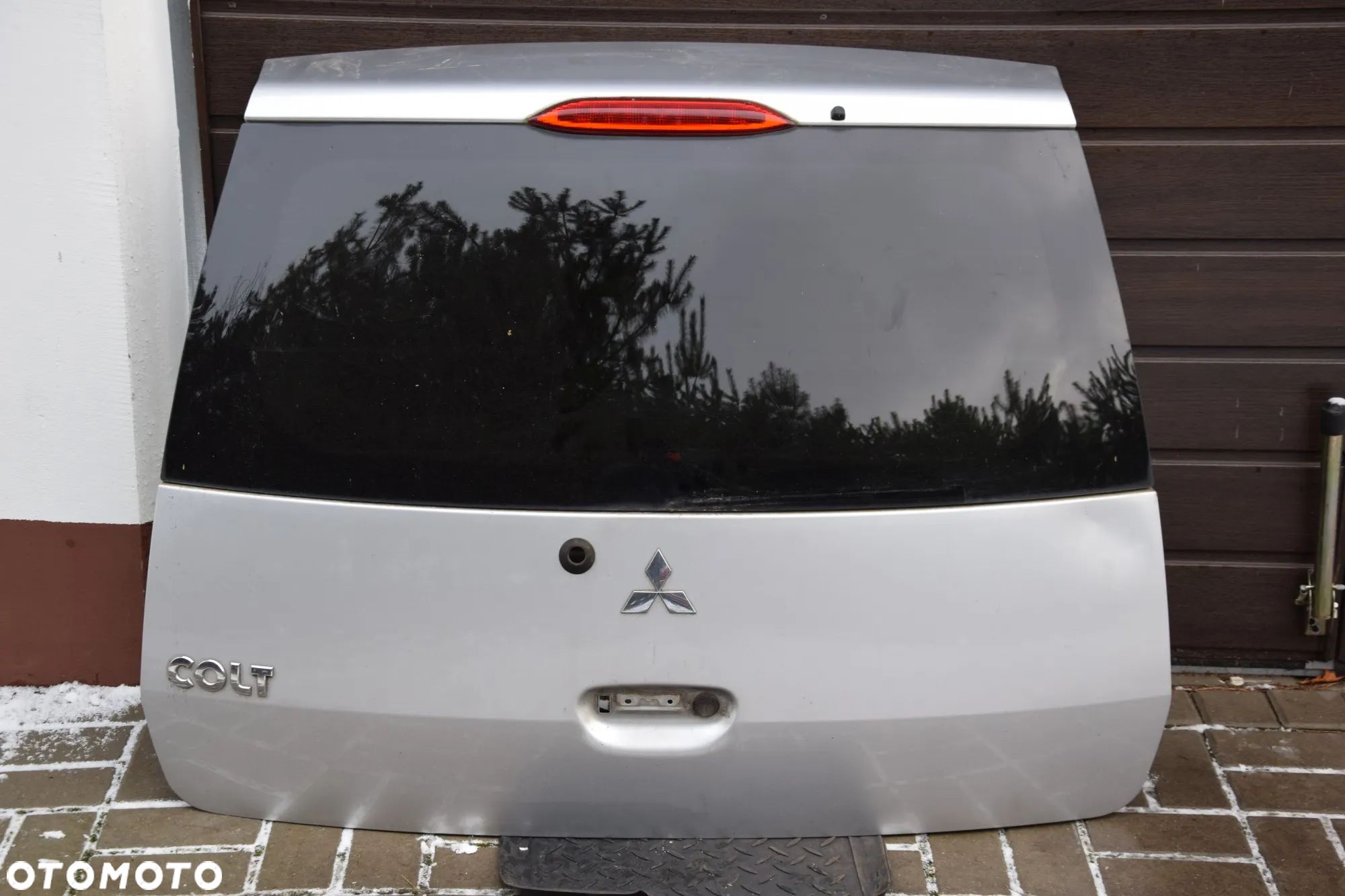Mitsubishi COLT 6 VI Z30 04-08 5D KLAPA bagażnika srebrna A50 srebrna - 1