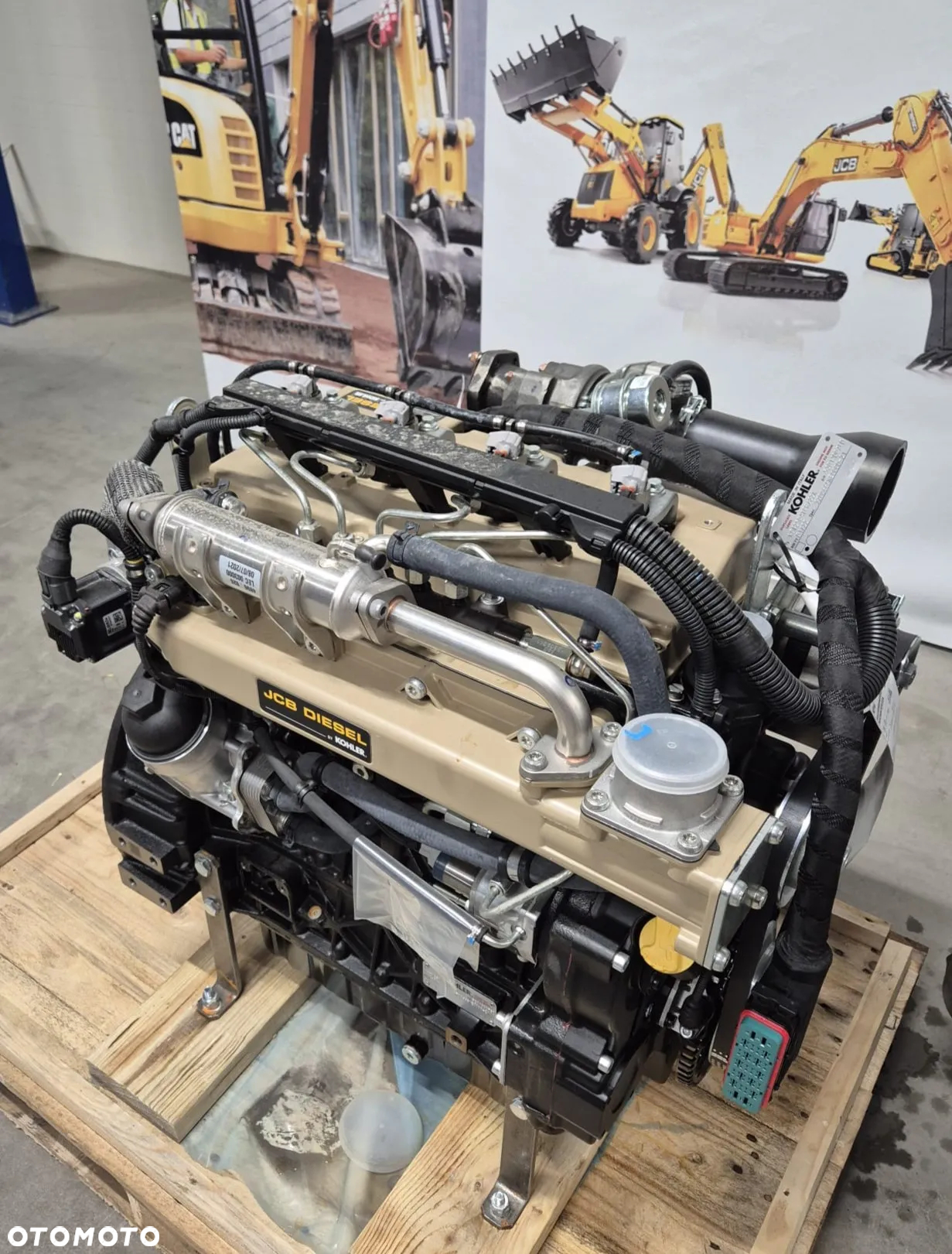 Silnik Kohler JCB diesel ładowarki 409 ,TM220 401/D6057 ORG - 8