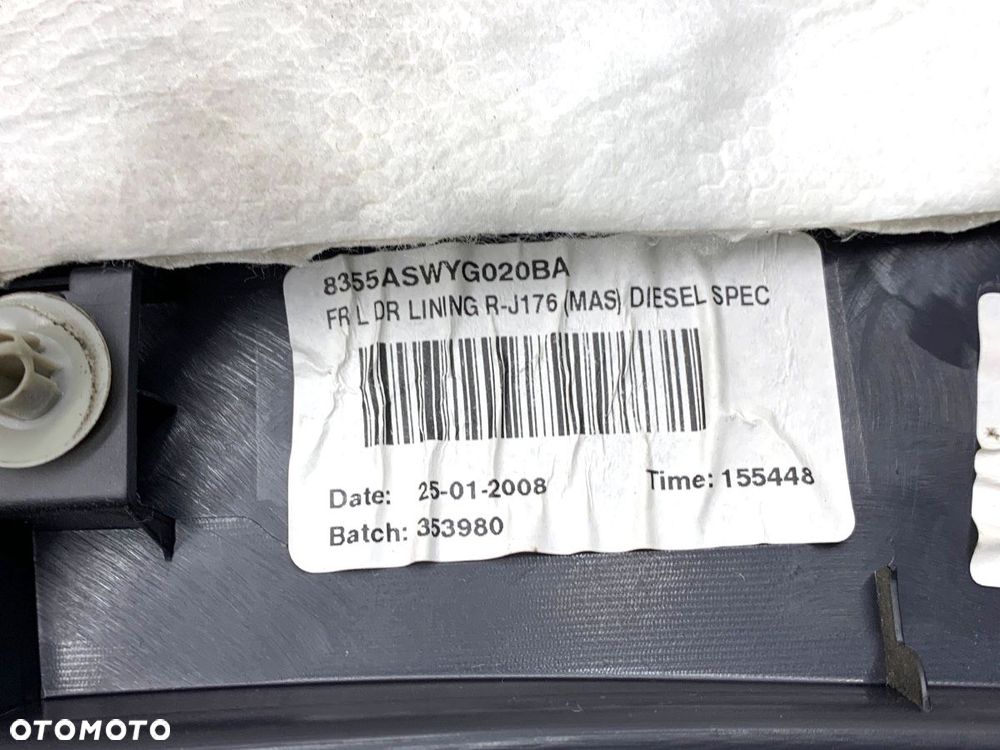 BOCZEK DRZWI LEWY PRZÓD  HONDA CR-V III (RE_) 2006 - 2022 2.2 i-CTDi 4WD (RE6) 103 kW [140 KM] olej - 5