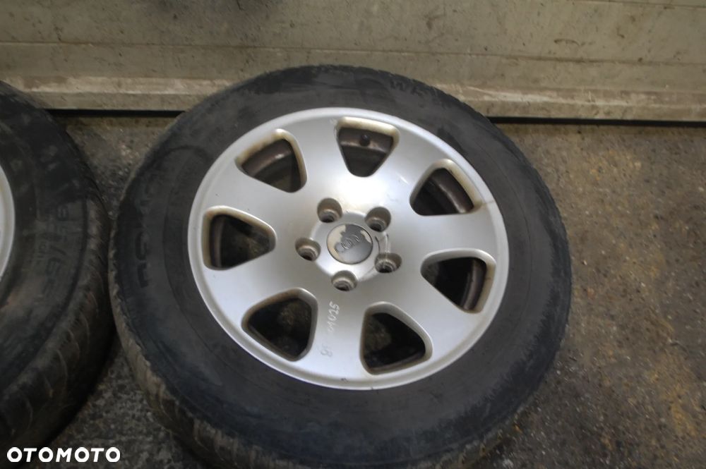 ALUFELGI OPONY 195/65R15 ZIMA 8E0601025 7J ET42 AUDI A4 B6 5X112 - 17