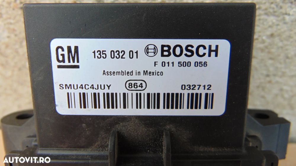 Rezistenta trepte caldura aeroterma Opel Astra J an 2009-2012 cod 13503201 - 2