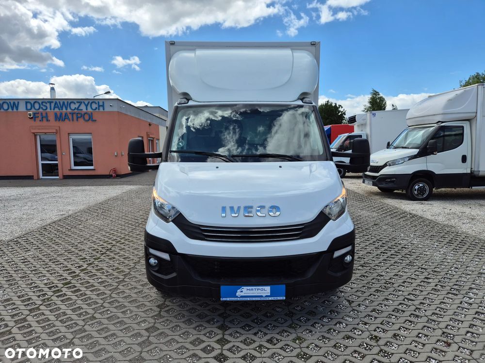 Iveco Daily 35C16 Hi-Matic, kontener 8PAL, winda 750KG, 133 600KM, klimatyzacja, webasto, drzwi boczne - 2