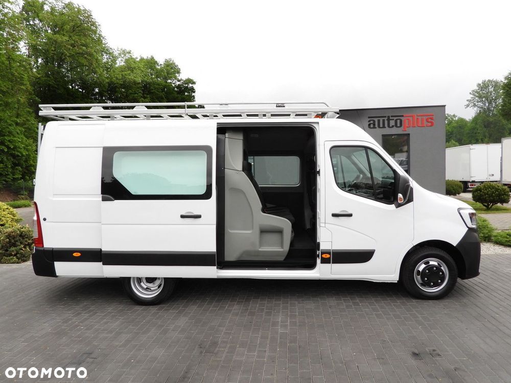 Renault MASTER FURGON BRYGADÓWKA 6 MIEJSC TEMPOMAT LEDY BLIŹNIACZE KOŁA KLIMATYZACJA  165KM - 9