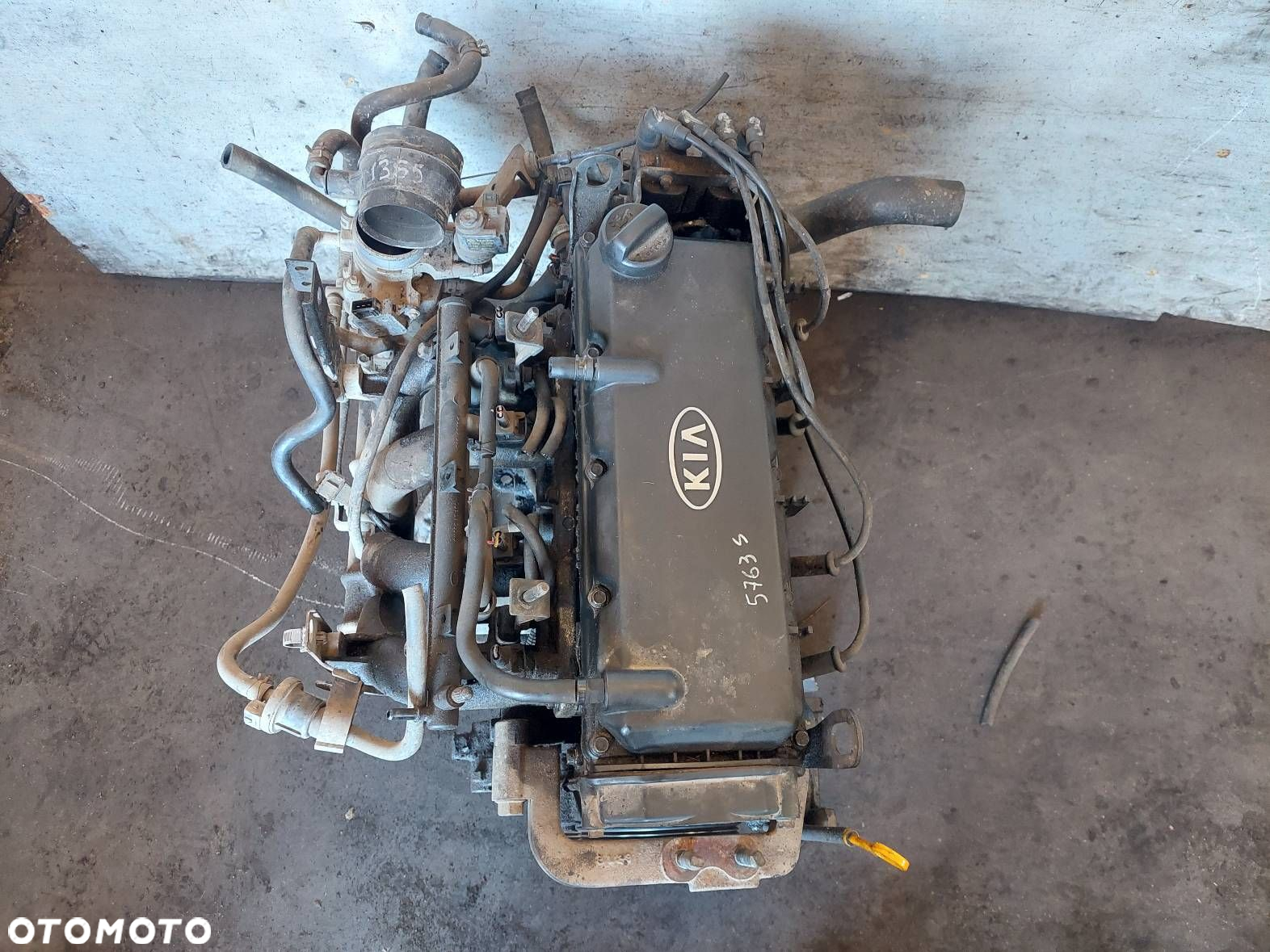 SILNIK BENZYNOWY SŁUPEK KIA RIO I 1.3 8V A3E - 6