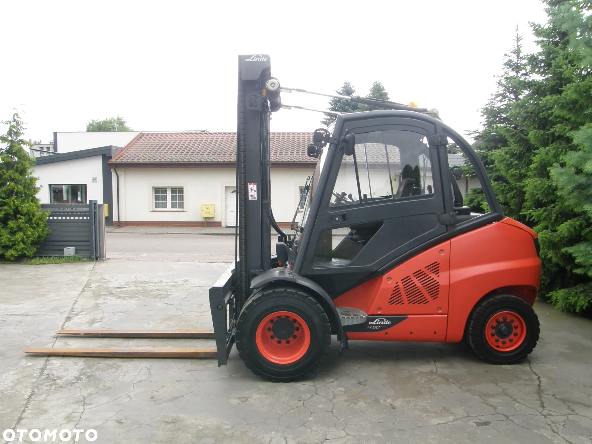 Linde H50D-02 2015rok kabina pozycjoner przesuw - 27