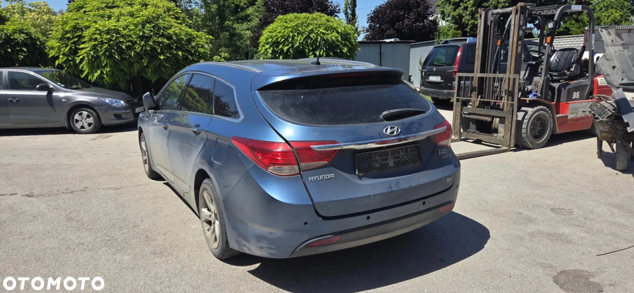 HYUNDAI I40 YU6 maska pokrywa silnika - 6