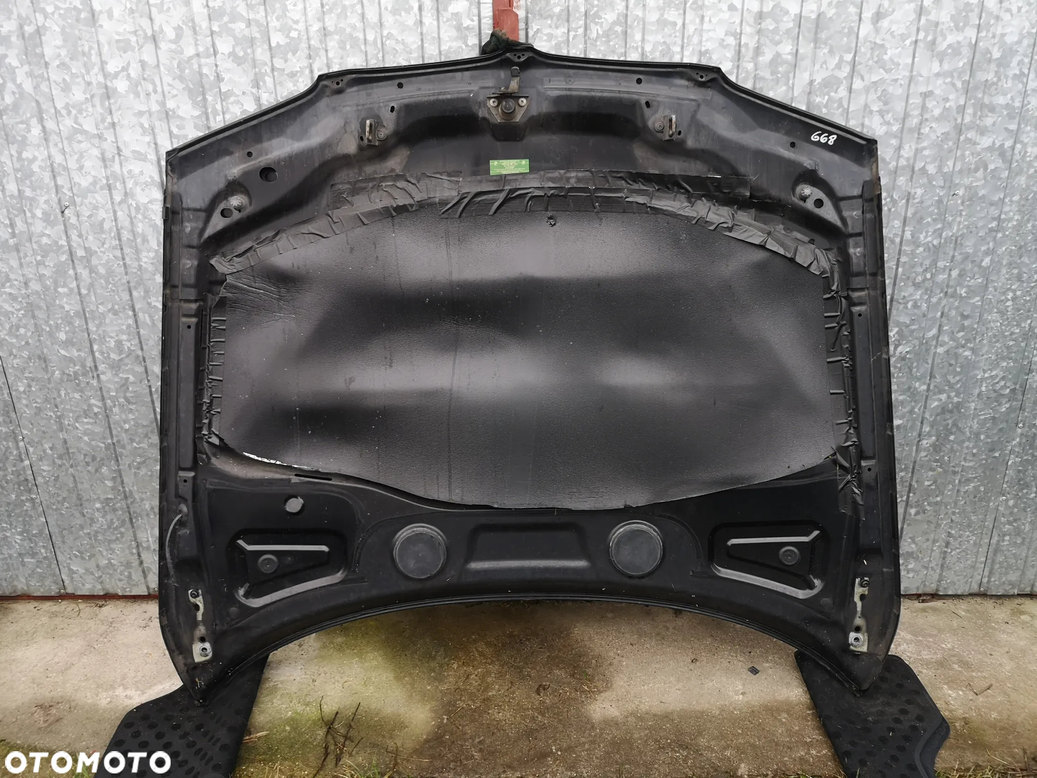 MASKA POKRYWA SILNIKA BMW X3 E83 668 SCHWARZ 2 - 5