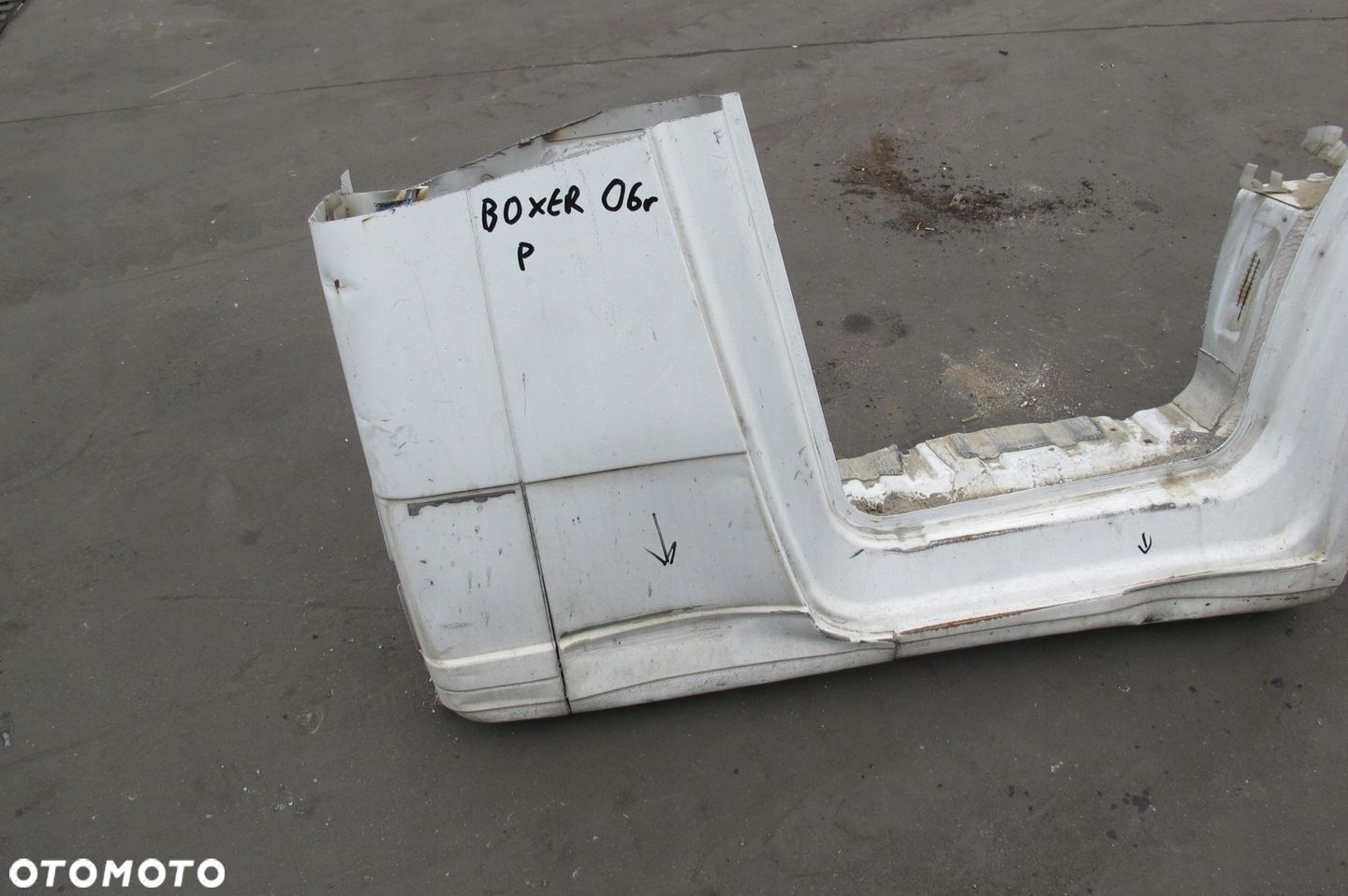 BOXER DUCATO JUMPER 2 II 06- PRÓG STOPIEŃ PRAWY PRZÓD PRZEDNI KABINA PAKA - 3