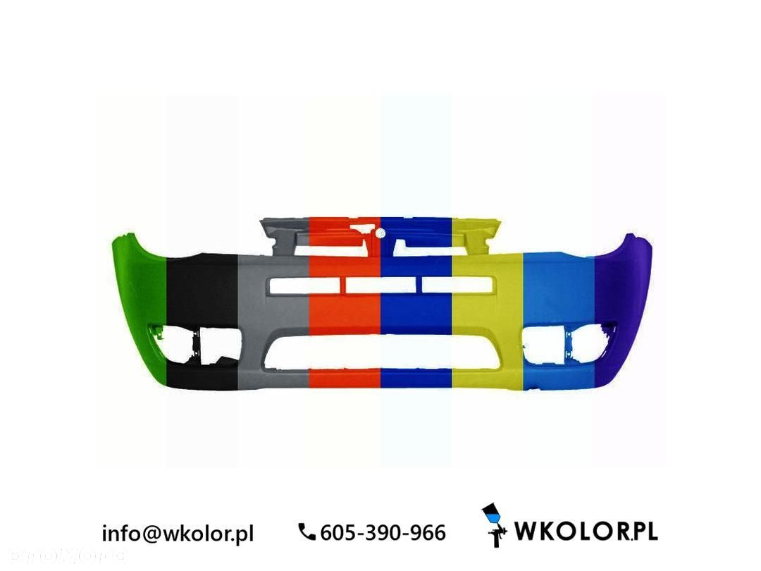 NOWY ZDERZAK FIAT PALIO WEEKEND 2003-2012 LAKIEROWANY W KOLOR - 1