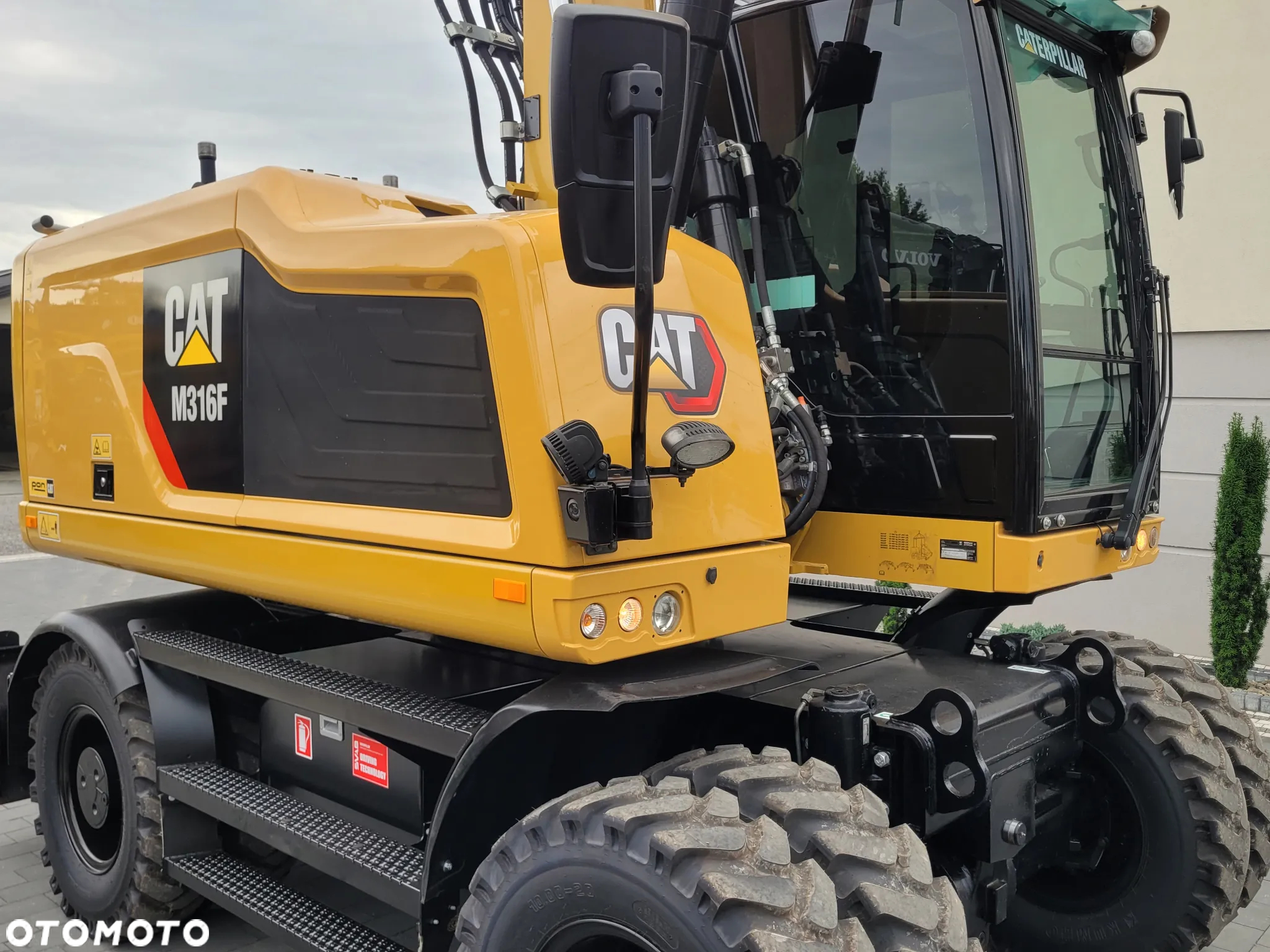 Caterpillar M316F / ROTOTILT ze szczypcami / sprowadzona / - 15