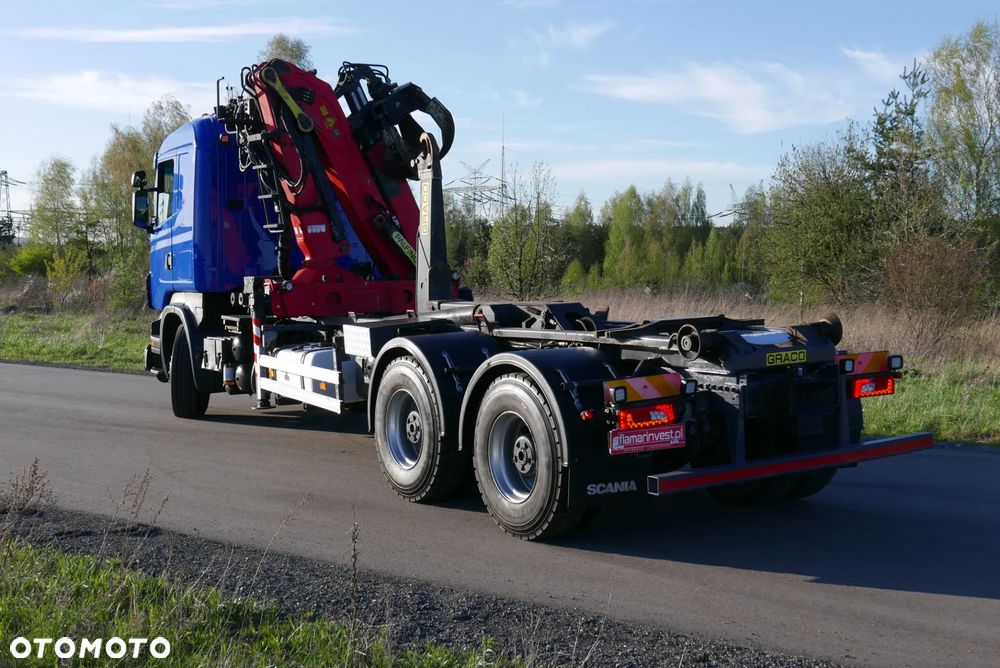 Scania SCANIA R380 6X4 HAKOWIEC Z HDS PALFINGER - 8