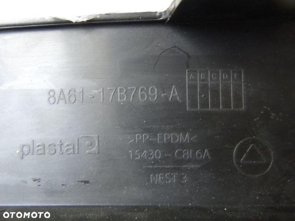 FORD FIESTA MK7 SPOILER HOKEJ ZDERZAKA PRZÓD ORYG - 2