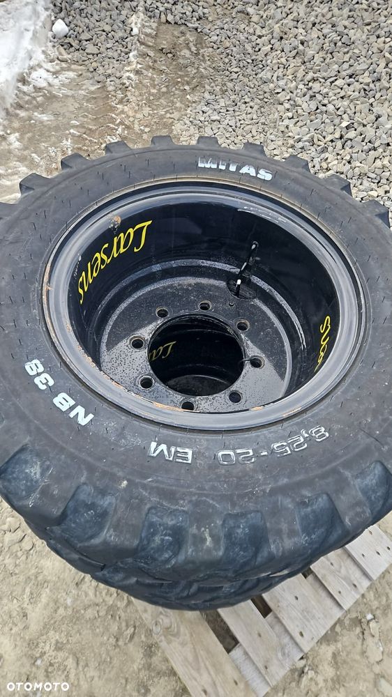 Koła do koparki 8,25 - 20 zestaw kół komplet Mitas podwójne - 4