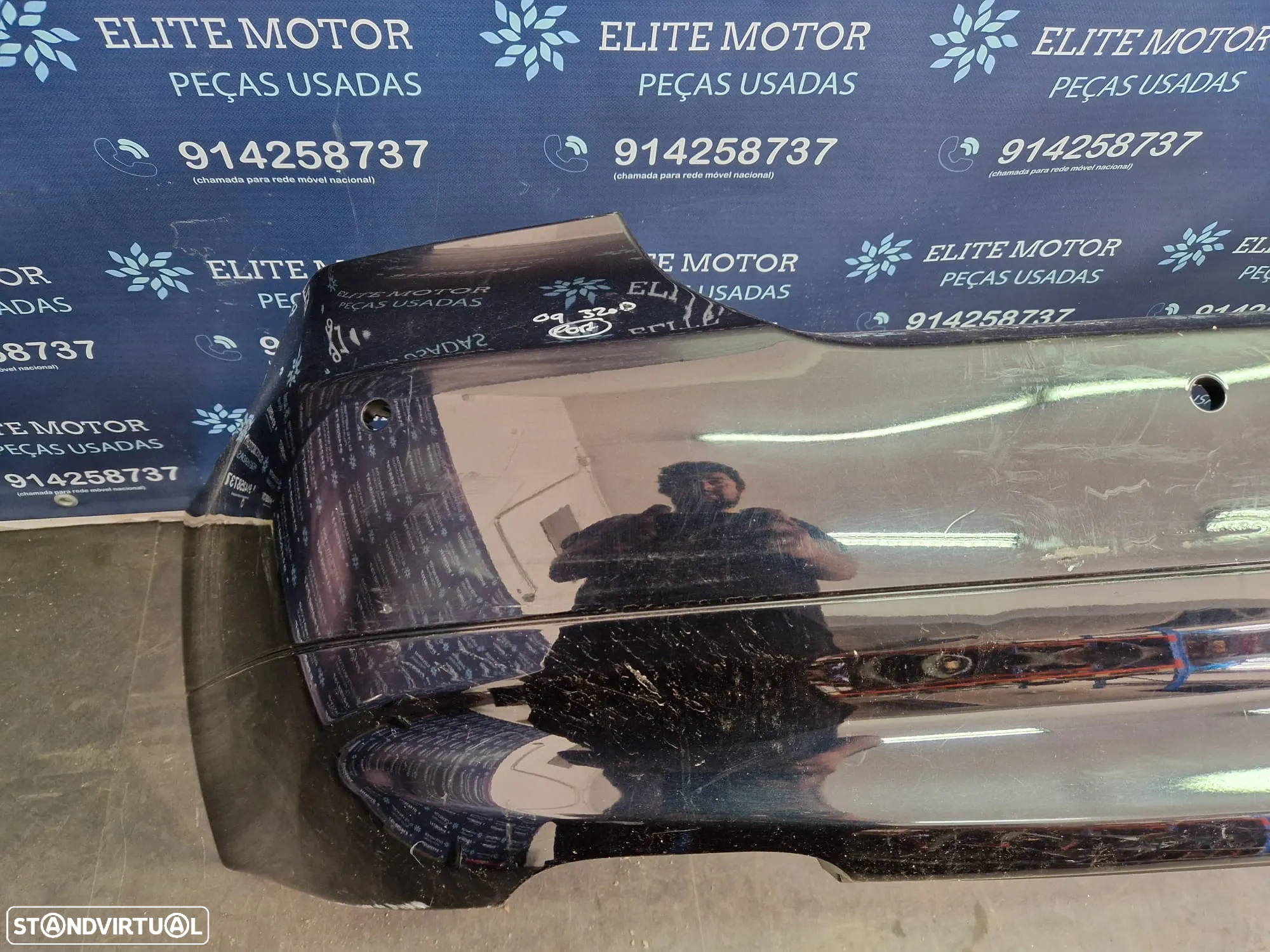 Parachoques traseiro usado BMW SERIE 3 E90 SEDAN CARRO - 6