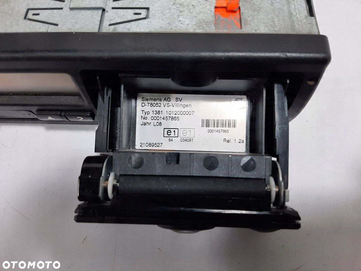 VOLVO FH42T FMFH42 EURO 5 12777CM3 09R TACHOGRAF TACHO SIEMENS 21089527 - 9
