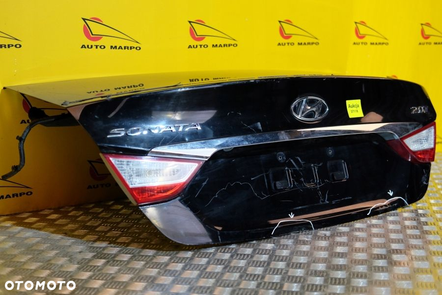 HYUNDAI SONATA 2011-2014 KLAPA BAGAŻNIKA TYŁ TYLNA - 5